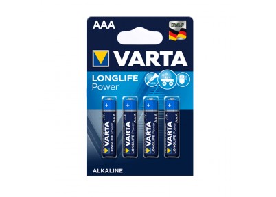 Piles alcaline Varta LR03 AAA Alkaline